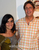 Gustavo Dellacha y Laura Patrón