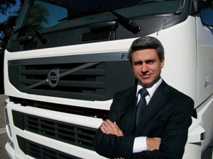 Pablo Hurtado, gerente comercial del Grupo Volvo