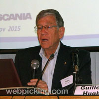 Guillermo Hughes, gerente de Ingeniería de Scania, en representación de la Asociación de Ingenieros y Técnicos del Automotor (AITA)