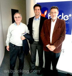 Jorge Jares, Eduardo Bastitta y Carlos Musante